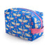 Wash Bag - Swans & Bows Print