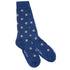 Blue Football Bamboo Socks