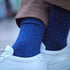 Spotted Orange Bamboo Socks