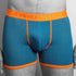 Bamboo Boxers - Blue Herringbone