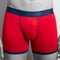 Bamboo Boxers - Red / Blue Band