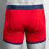 Bamboo Boxers - Red / Blue Band