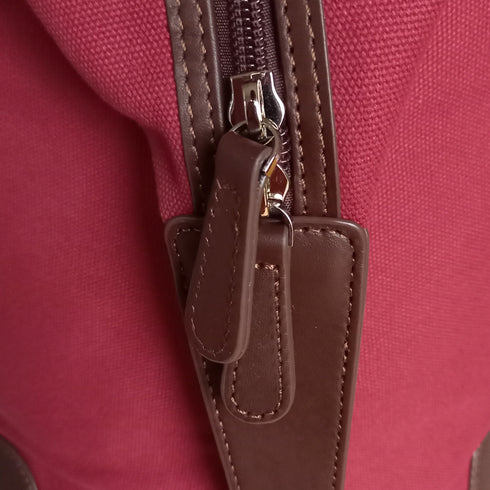 Grantham II - Handmade Canvas and Leather Travel Luggage / Holdall