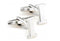letter I design cufflinks