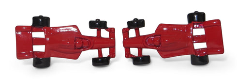 red race car cufflinks