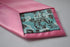 plain pink satin tie