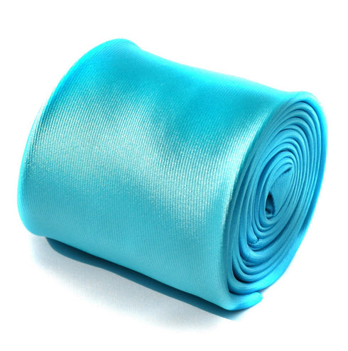 plain turquoise tie