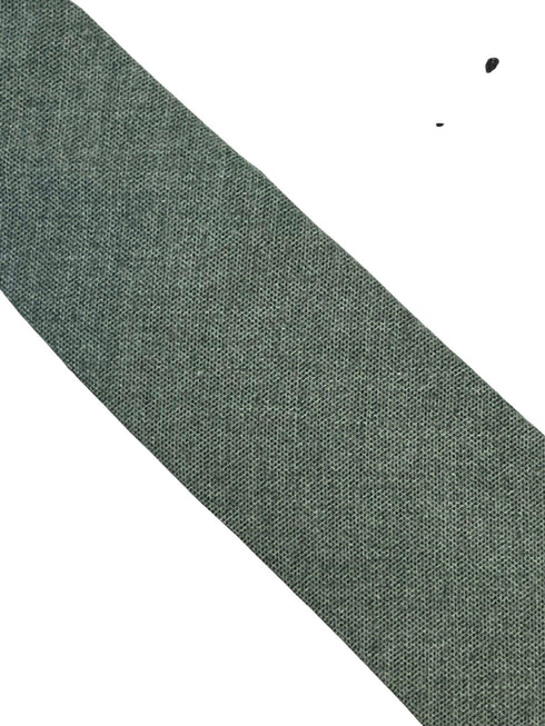 sea green turquoise skinny cotton textured tie
