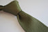 skinny knitted khaki green tie