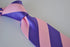 pink and purple barber striped tie