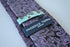 black and purple paisley tie
