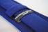 plain royal blue tweed tie with subtle sparkle