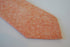 pale orange dark peach wool tweed tie