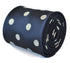 navy tie with white rose flower of yorkshire design