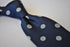 navy tie with white rose flower of yorkshire design