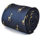 navy tie with giraffe design