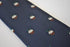 christmas range - navy christmas tie with christmas pudding design