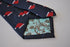 christmas range - navy tie with santa hat design