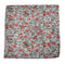pink floral pocket square