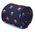 navy tie with cupcake design