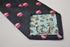 navy tie with cupcake design