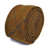 brown, green and blue check tweed wool tie