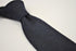 plain dark blue 100% wool skinny tie