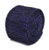 speckled purple and black skinny knitted tie