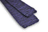 speckled purple and black skinny knitted tie