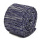 speckled purple and white skinny knitted tie