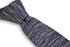 speckled purple and white skinny knitted tie
