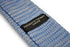 speckled light blue and white skinny knitted tie