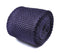 plain purple skinny knitted tie