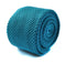 plain turquoise knitted tie