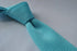 plain turquoise blue skinny knitted tie