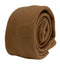 light brown tweed slim wool tie