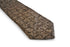 brown squared tweed wool tie