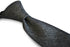 plain dark grey cotton/linen tie
