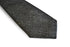 plain dark grey cotton/linen tie