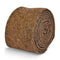 plain brown square design tie