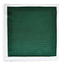 green knitted pocket square with white edging