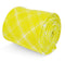 yellow and white check pattern tie in 100% cotton