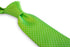 lime green tie with white pin spots