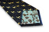navy tie with llama design