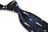 navy tie with fishing design