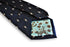 navy tie with penguin design