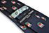 navy tie with welsh flag embroidered design