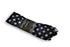 navy tie with celtic cross design