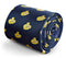 navy tie with yellow submarine design