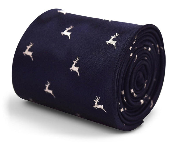 christmas range - leaping reindeer tie